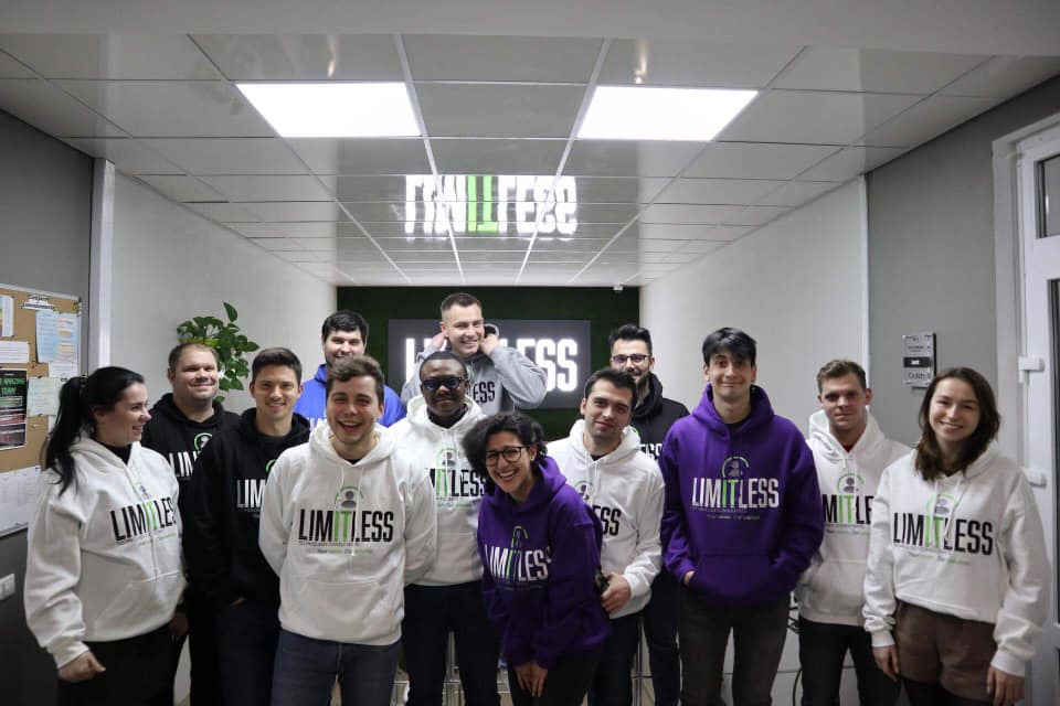 The LimTC team at the office